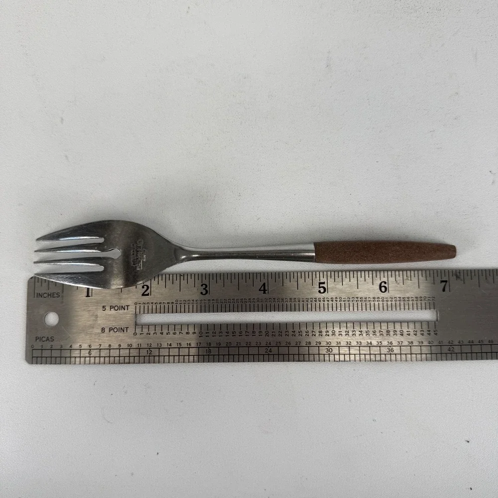 VTG Interpur Stainless Flatware 4 Pcs SALAD FORKS 7 1/4
